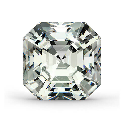 Lab-grown IGI 0.97ct VVS2 D Asscher diamant LG671413939