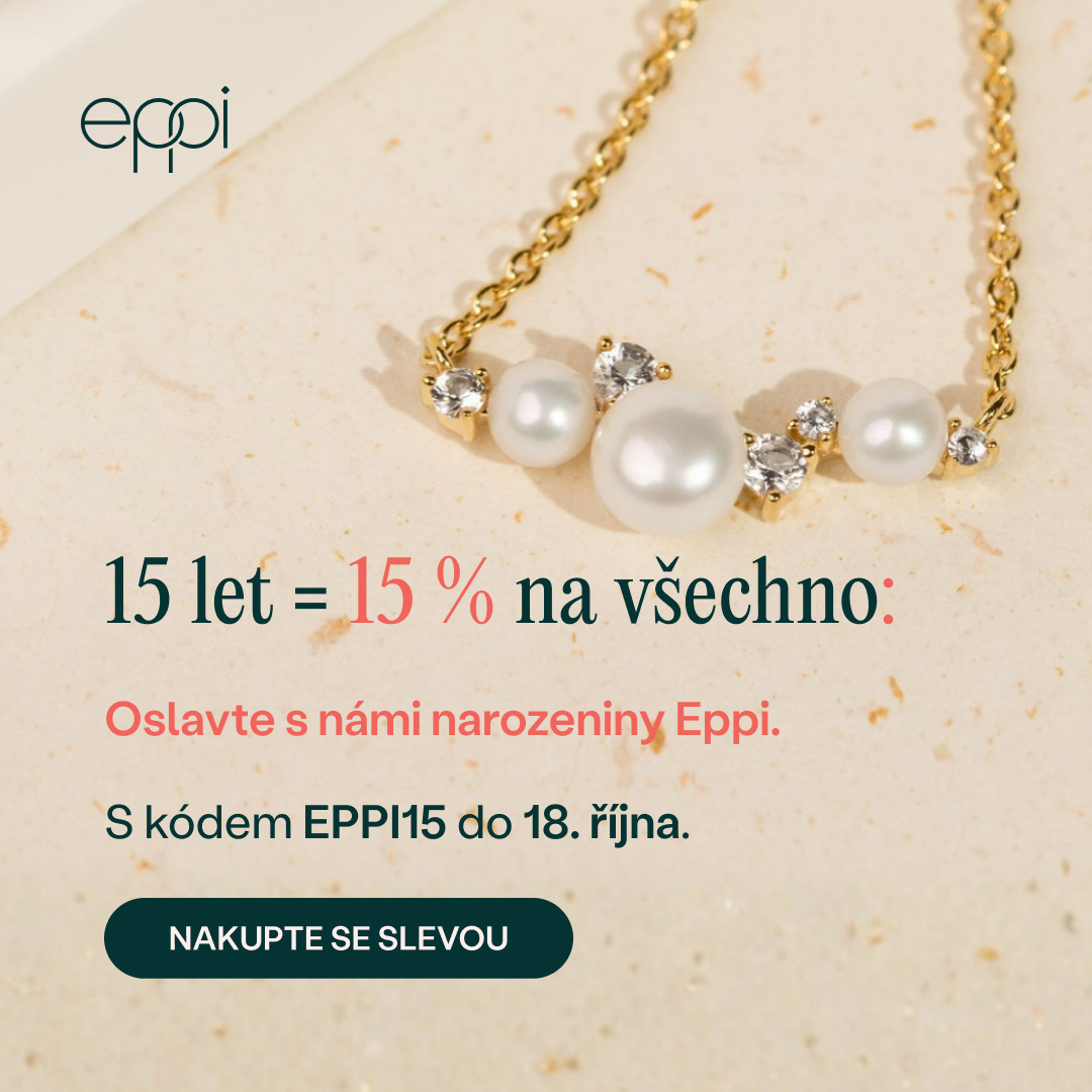 15 let = 15 % sleva na všechno