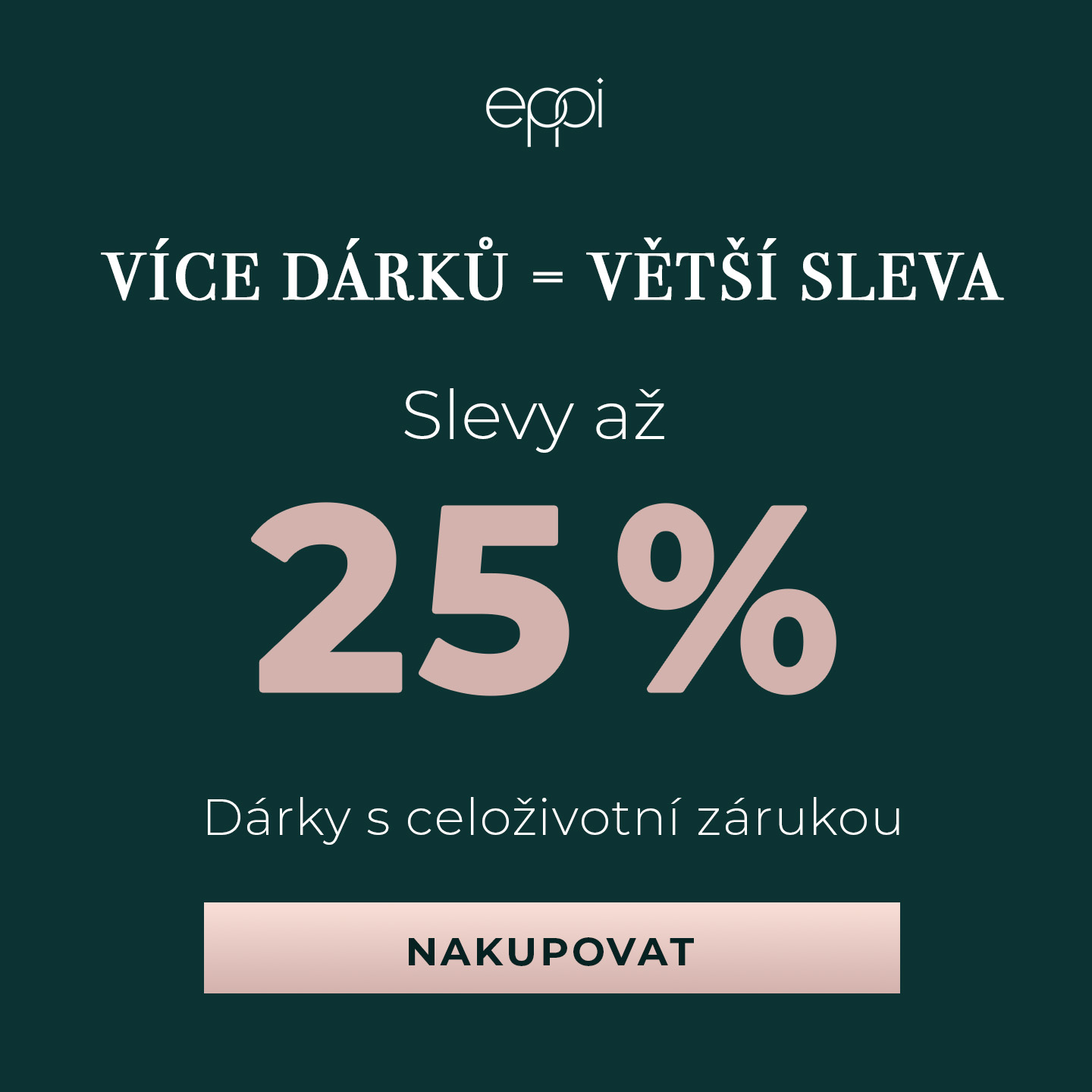 Banner se 25% slevou