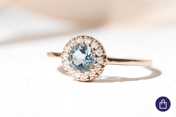 Akvamarinový šperk pro znamení Vepře