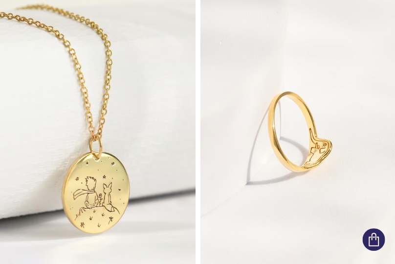 Šperky z kolekce s Malým princem