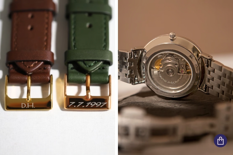 Elegantní hodinky s možností gravíru a personalizace