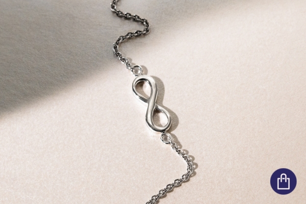 Náramek se symbolem nekonečna