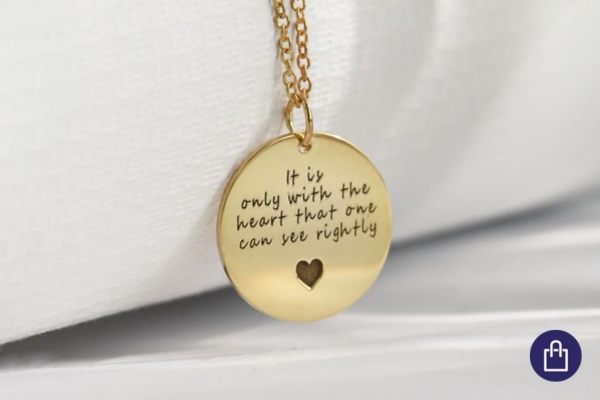 Přívěsek s gravírem