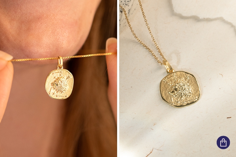 Přívěsek se znamením Lva