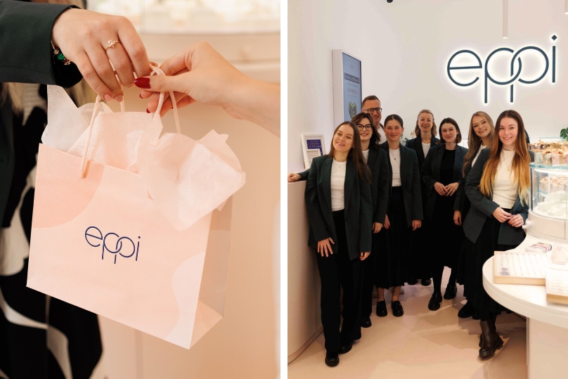 Prodejna Eppi a její tým