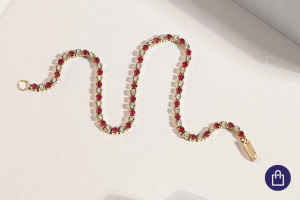 Rubínový šperk pro znamení Draka