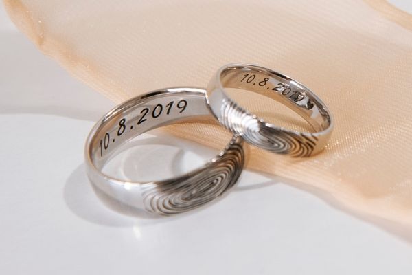 Snubní prsteny s gravírem