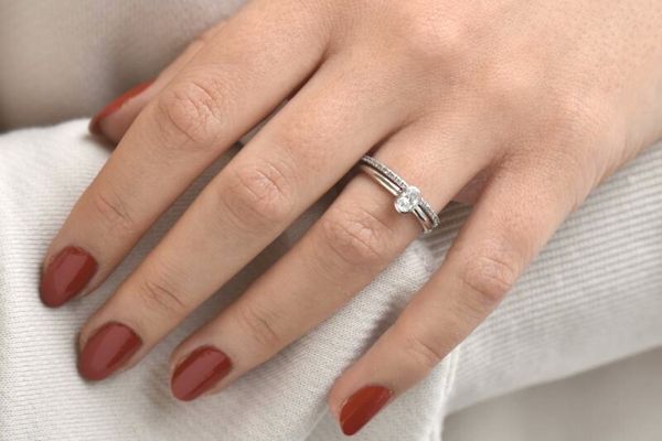 Zásnubní a snubní prsten