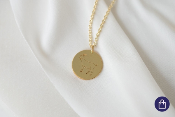 Šperk se znamením Kozy