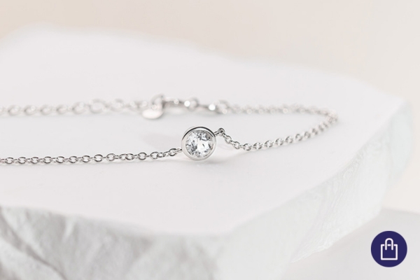 Stříbrný náramek