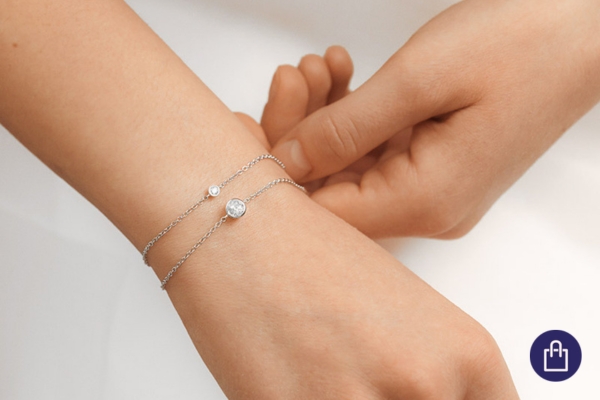 Stříbrný náramek