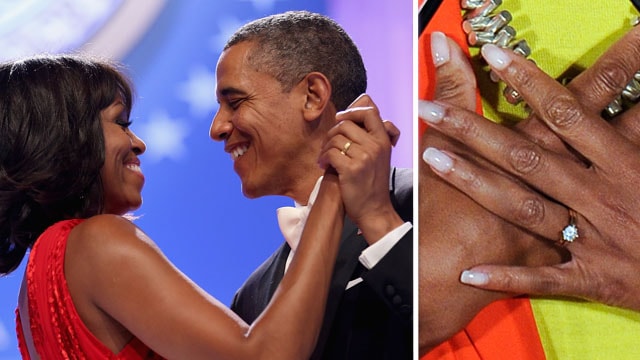 1karátový prsten Michelle Obama