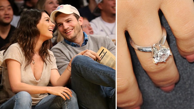 Zásnubní prsten Mila Kunis