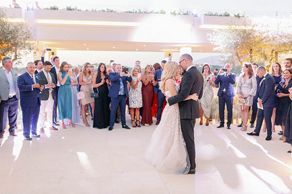 První novomanželský tanec na svatbě v zahraničí