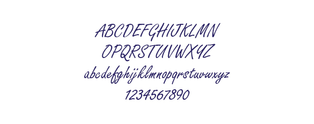 Ukázka fontu Freeport