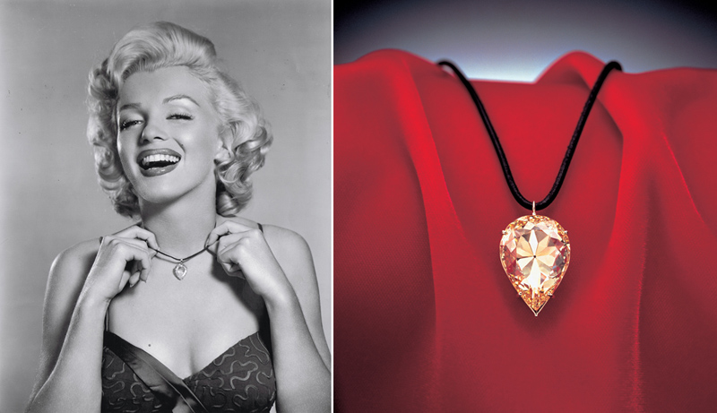 Diamantový náhrdelník z filmu Páni mají radši blondýnky