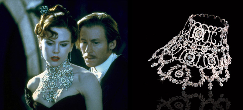 Diamantový náhrdelník z filmu Moulin Rouge