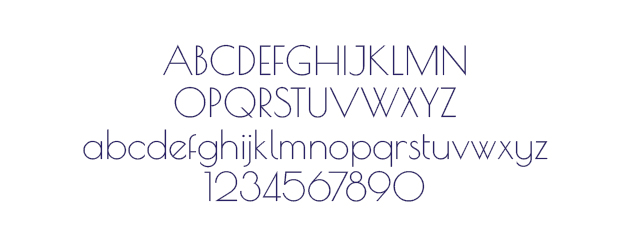 Ukázka fontu Poiret One