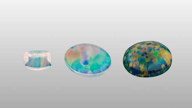 Laboratorně vytvořený opál