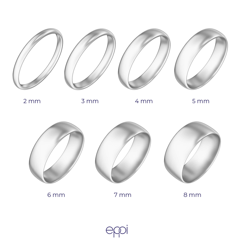 Snubní prsteny z kombinovaného zlata s diamanty Asepa fit3