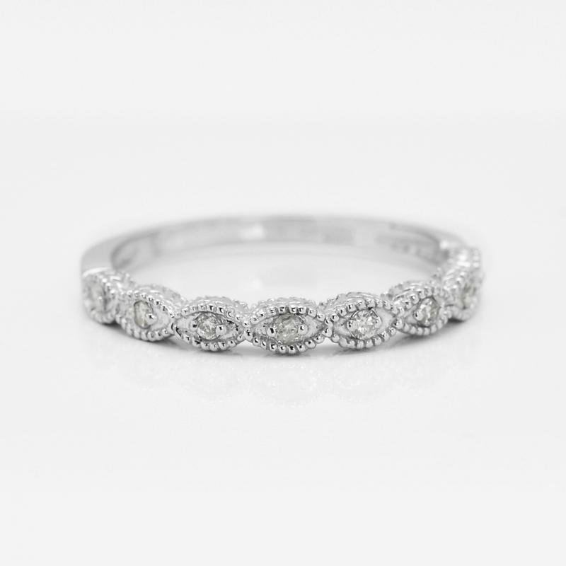 Eternity prsten s lab-grown diamanty a pánský komfortní prsten Rosa 102330
