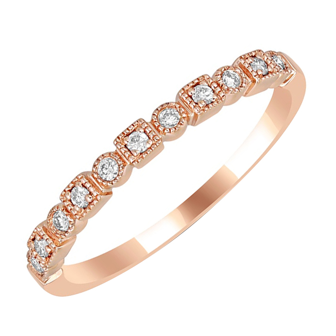 Eternity prsten zdobený lab-grown diamanty Crystal 105690
