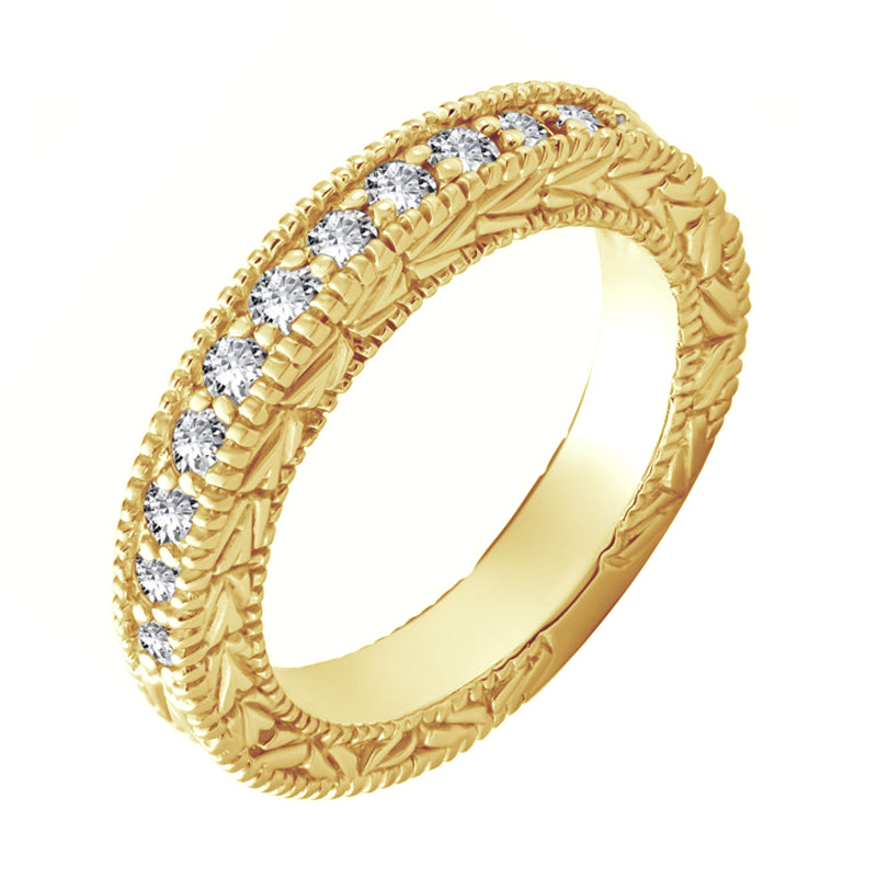 Vintage prsten s lab-grown diamanty Arroyo 105740