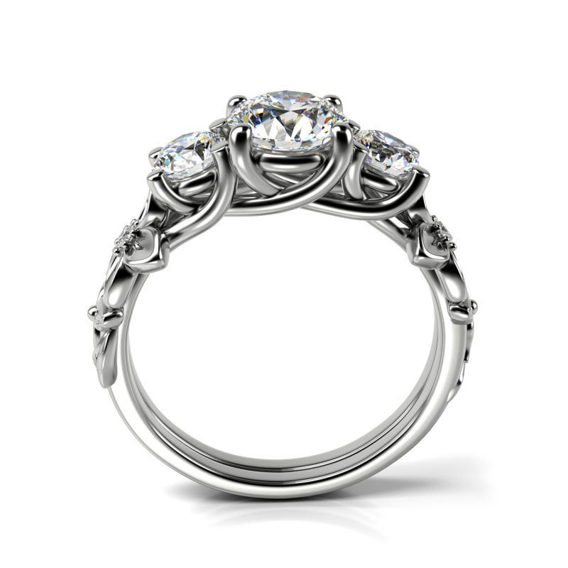 Zlatý zásnubní prsten Wawyh 10840