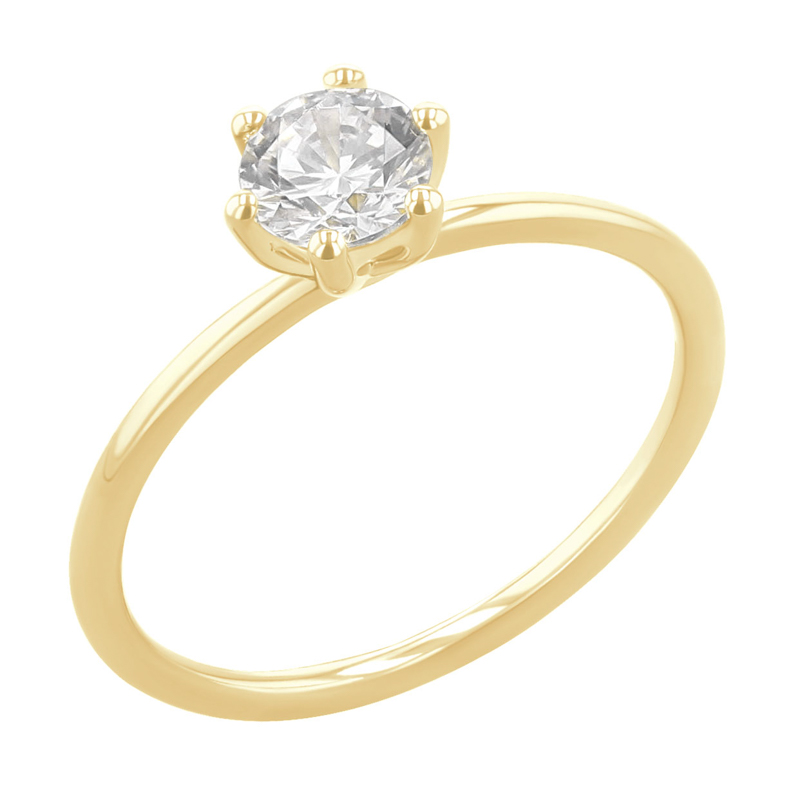 Zásnubní prsten s lab-grown diamantem Birdie 120560