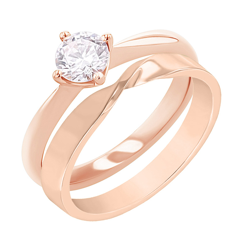Set prstenů s možností výběru diamantu Modeste 132570