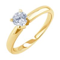 Zásnubní prsten s lab-grown diamantem Lopa