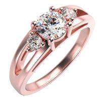 Zásnubní prsten s diamanty Wimor