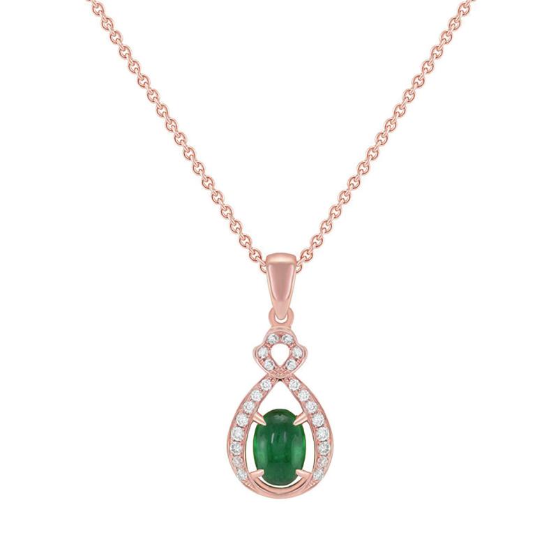 Smaragdový náhrdelník 17040