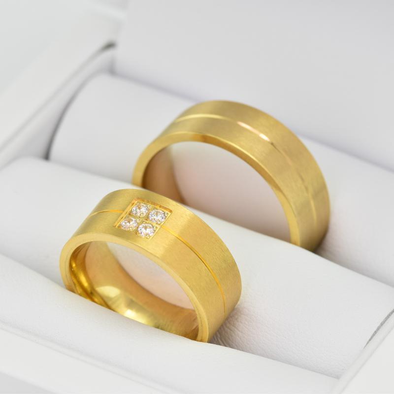 Zlaté snubní prsteny 21900