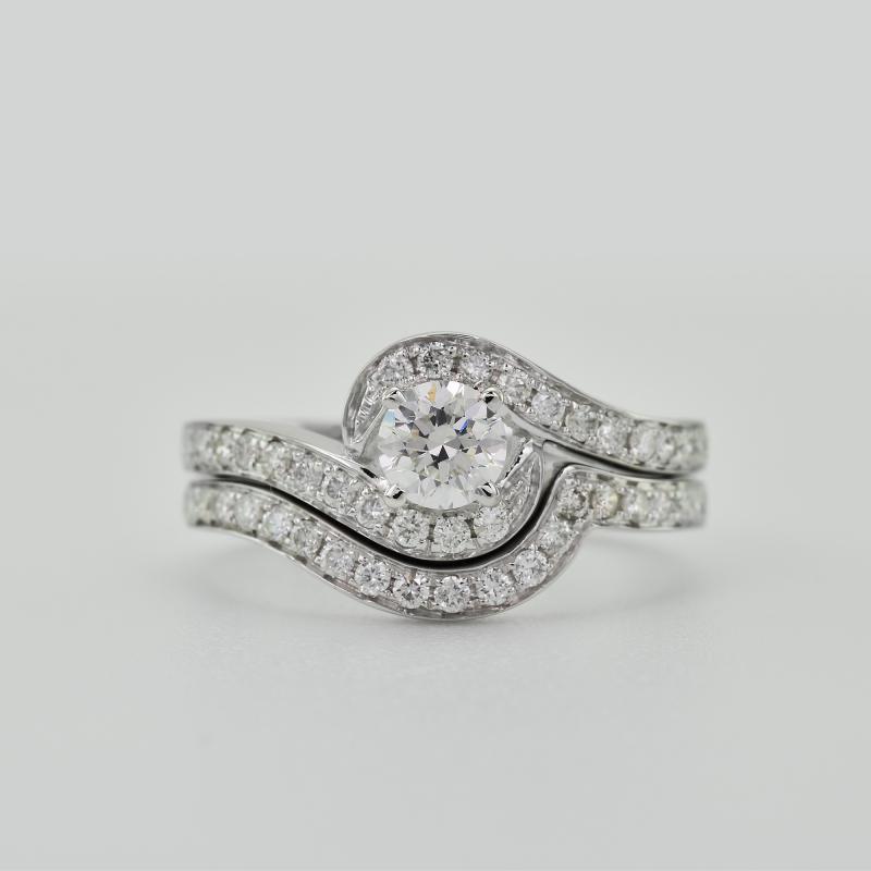 Wedding set prstenů pro ni 22870