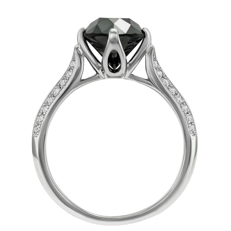 Zásnubní prsten s diamanty 27850