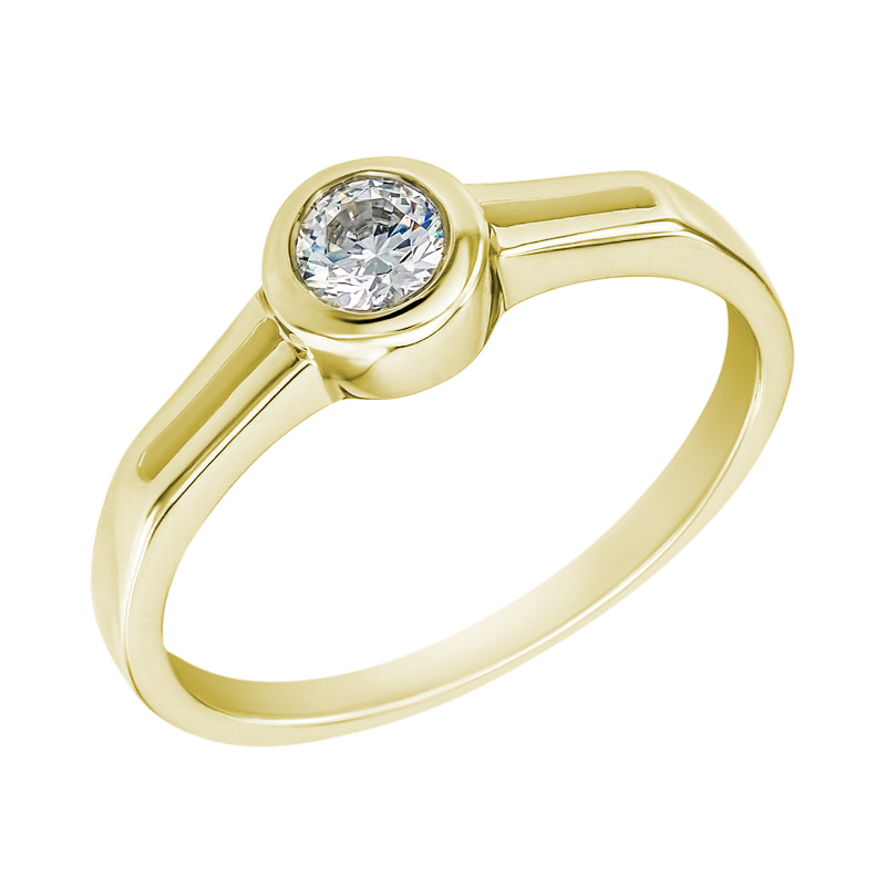 Diamantový zásnubní prsten 2870