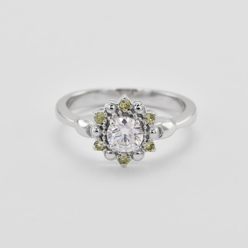 Prsten s diamantem 28750