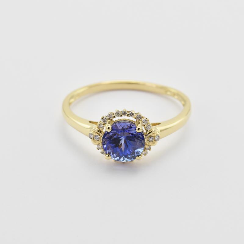 Zlatý vintage prsten 31840