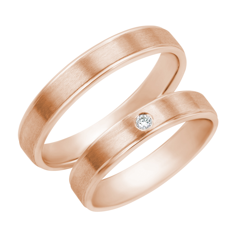 Prsteny z růžového zlata 32130