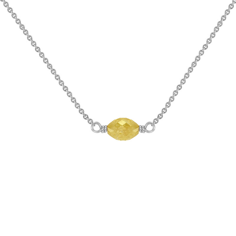 Zlatý náhrdelník s diamantem 37620