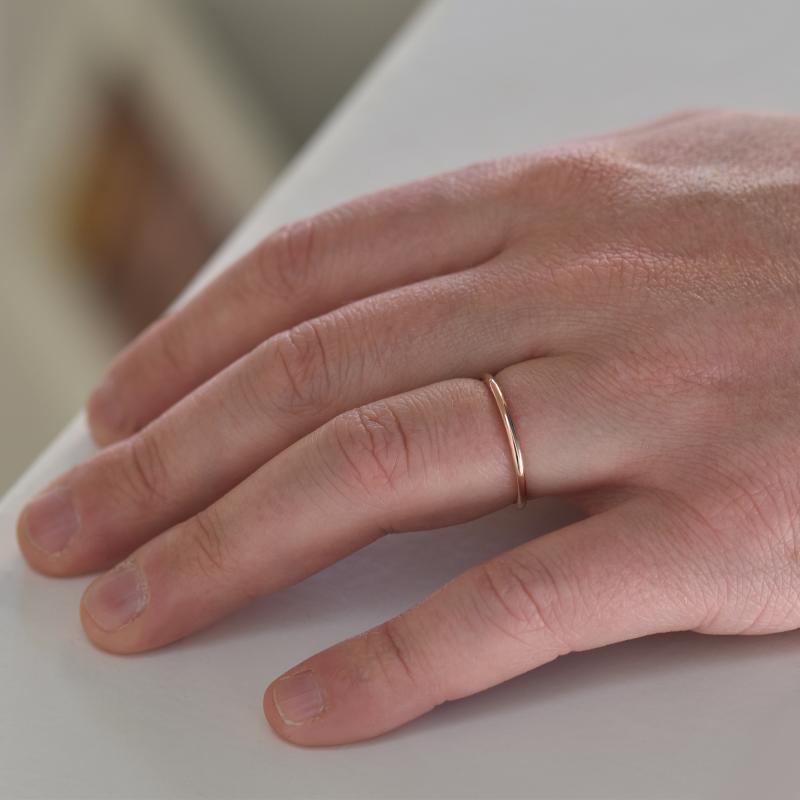Pánský prsten ze zlata 40070