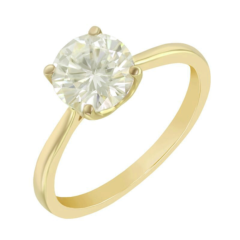 Zlatý prsten s diamantem 42250