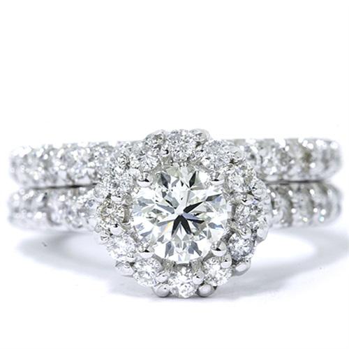 Diamantový set prstenů ve vintage stylu Edith