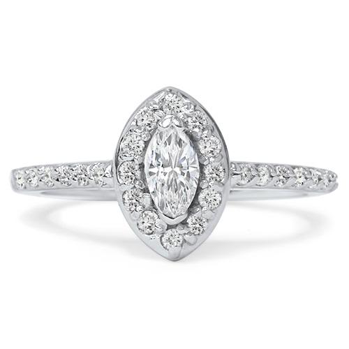 Diamantový zásnubní prsten 4520