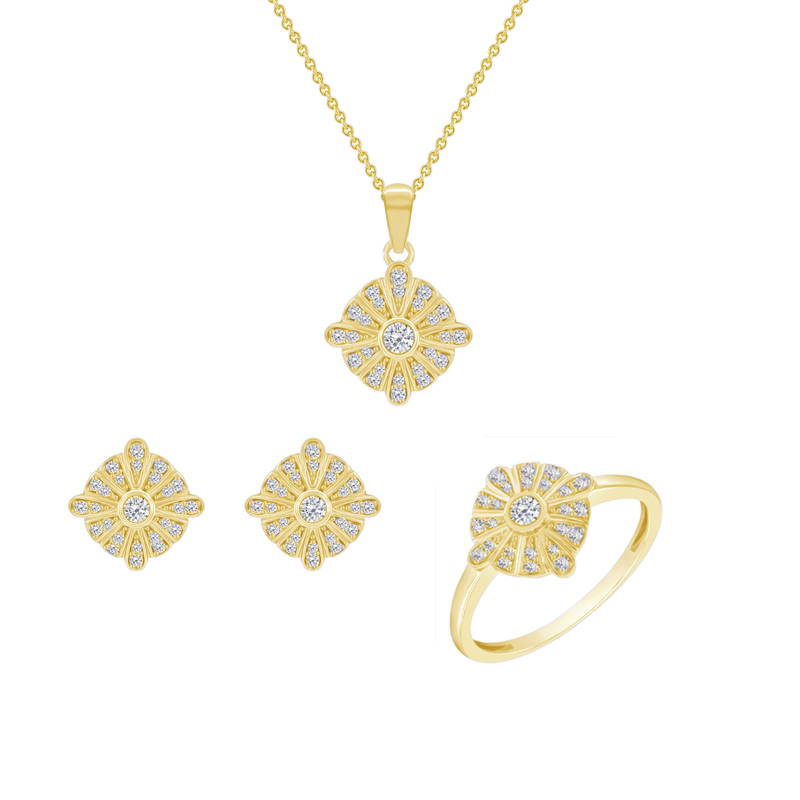 Diamantová kolekce šperků 48860
