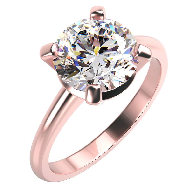 Prsten z růžového zlata 59530