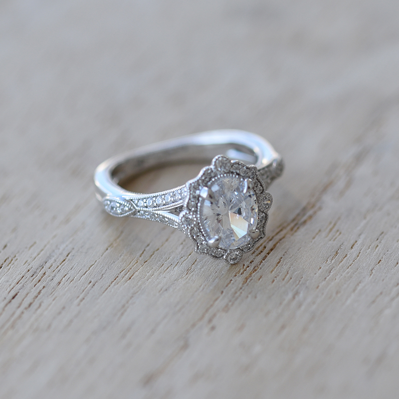 Diamantový prsten 60950