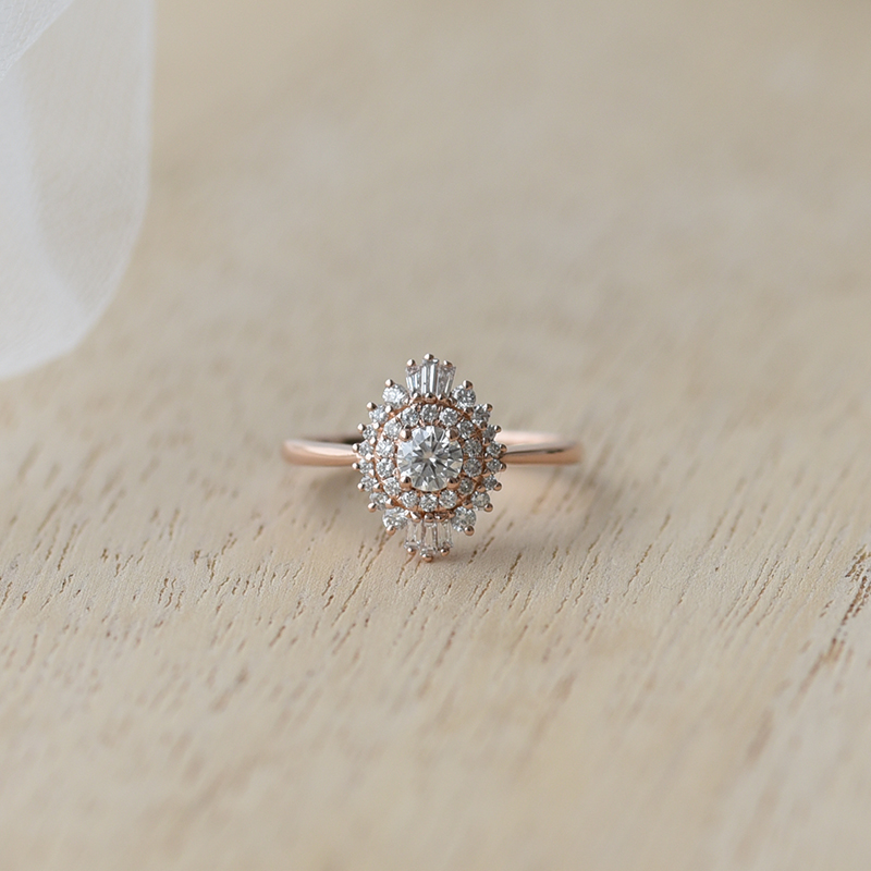 Diamantový prsten 63650